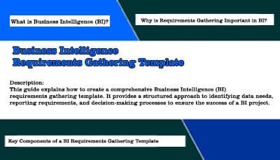 Business Intelligence Requirements Gathering Template